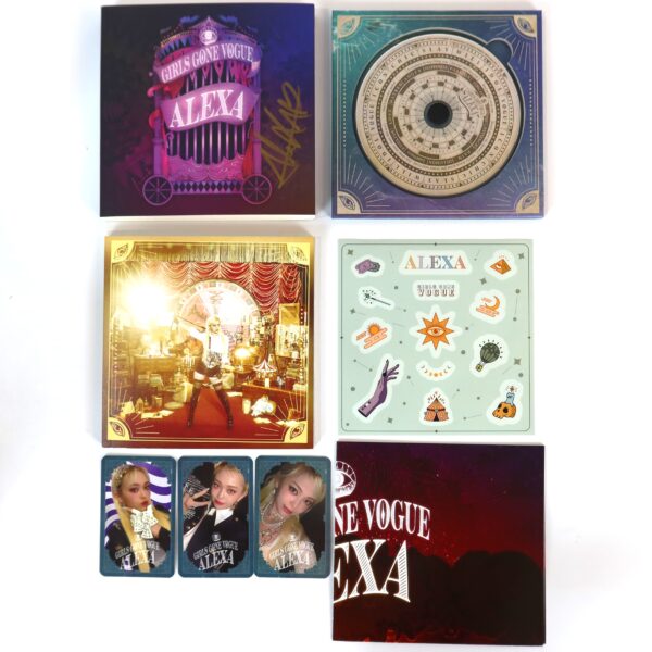 IMG_1603 Alexa - Girls Gone Vogue Signed Autographed Album CD Promo K-Pop 2022