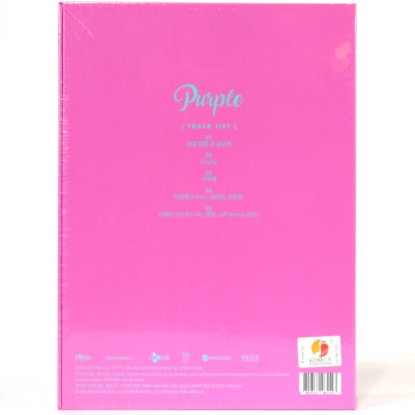 Mamamoo - Purple [A. Ver] Mini Album CD Sealed K-Pop 2017