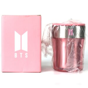 BTS Gangnam Pop-Up Pink Stainless Steel Tumbler Mug 2019