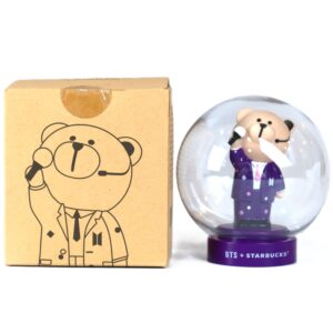 BTS + Starbucks Bearista Figure Lamp [Bomb Ver.] Mood Light Official Goods