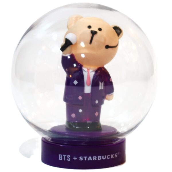 BTS + Starbucks Bearista Figure Lamp [Bomb Ver.] Mood Light Official Goods