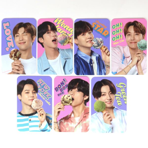 BTS x Baskin Robbins Photocard Set Complete