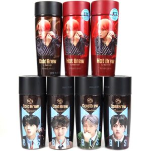 BTS x HY Coffee Lot of 7 Assorted Empty Bottles
