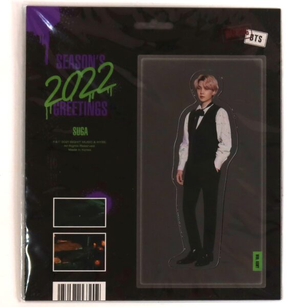 BTS 2022 Season's Greetings Suga Paper Magnet