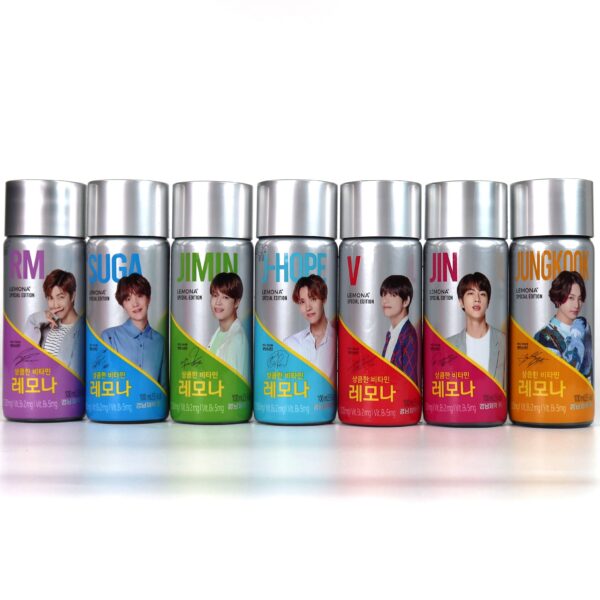 IMG_1943 BTS x Lemona Special Edition Empty Bottle Complete Set