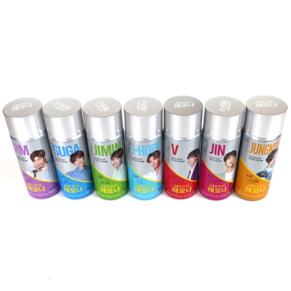 IMG_1945 BTS x Lemona Special Edition Empty Bottle Complete Set