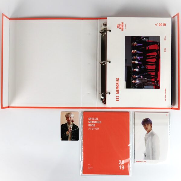 BTS Memories of 2019 DVD Binder Set RM Photocard