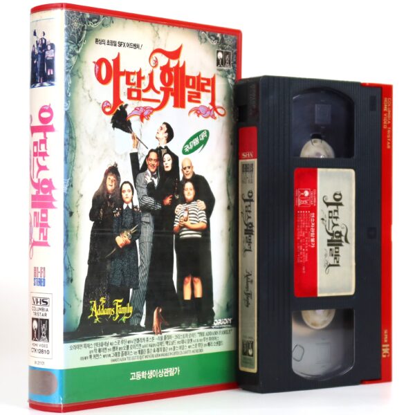 The Addams Family (1991) Korean VHS Rental [NTSC] Korea