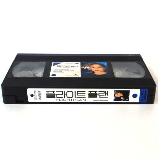 Flightplan (2005) Korean Late VHS Rental [NTSC] Korea Jodie Foster [read]