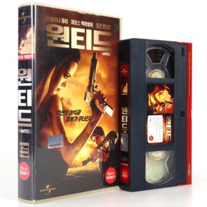 Wanted (2008) Korean Late VHS Rental [NTSC] Korea Angelina Jolie