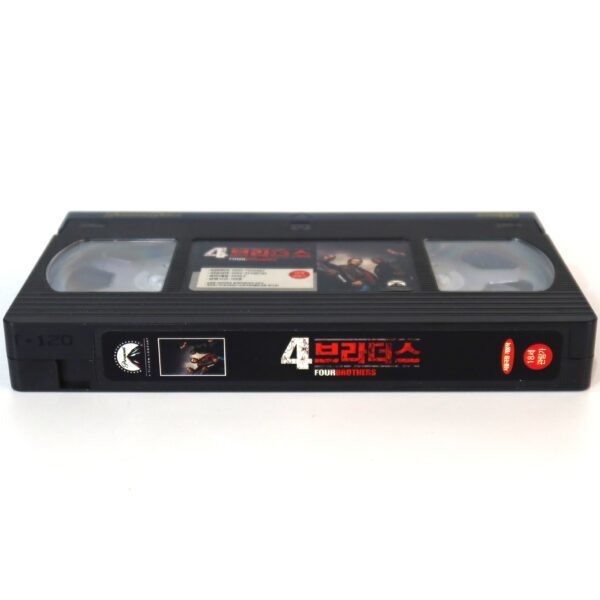 Four Brothers (2005) Korean Late VHS Rental [NTSC] Korea Mark Wahlberg