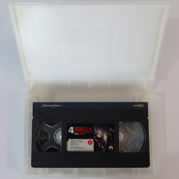 Four Brothers (2005) Korean Late VHS Rental [NTSC] Korea Mark Wahlberg