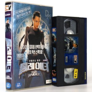 Lara Croft: Tomb Raider (2001) Korean VHS Rental [NTSC] Korea Angelina Jolie
