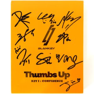 BLANK2Y - K2Y I : Confidence [Thumbs Up] Signed Album CD Promo 2022 Blankey