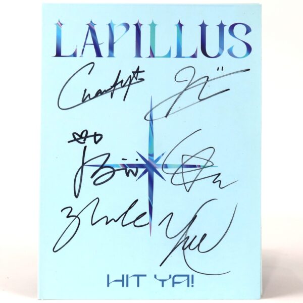Lapillus - Hit Ya! Signed Autographed CD Album Slim Promo K-Pop 2022