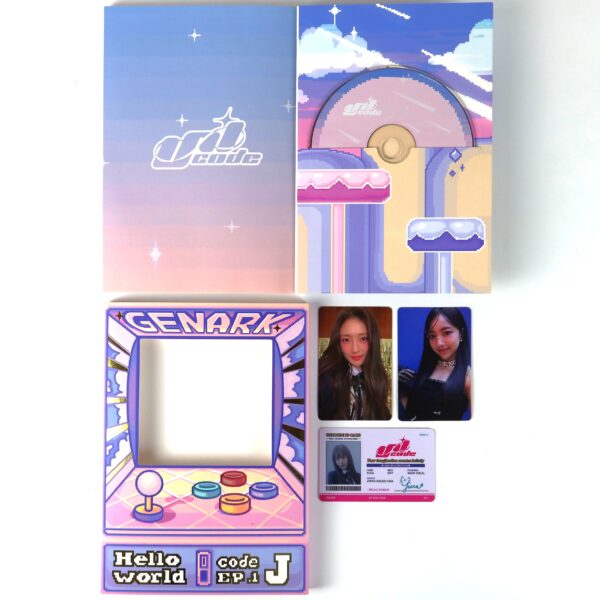 Unicode - Hello World: Code J Ep 1 [A Ver.] Signed Album CD Promo 2024 K-Pop