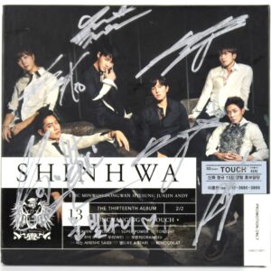 IMG_2617 Shinhwa - Unchanging Signed Autographed Promo CD Album K-Pop 2017