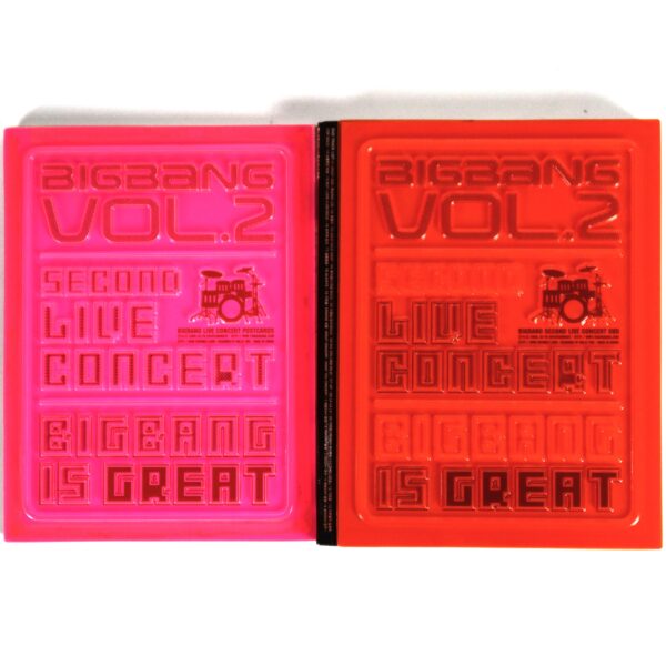 IMG_2703 Bigbang - Second Live Concert Bigbang Is Great Vol. 2 DVD + Postcard Book 2008