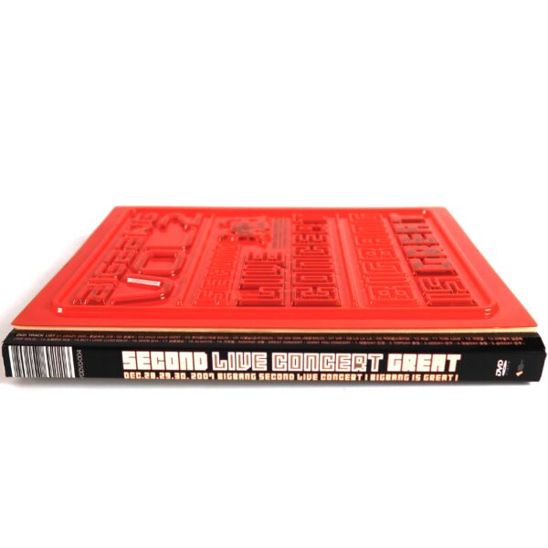 IMG_2712 Bigbang - Second Live Concert Bigbang Is Great Vol. 2 DVD + Postcard Book 2008