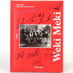 IMG_2731 Weki Meki - Lucky 2nd Mini Album Signed + Message CD Promo K-Pop 2018