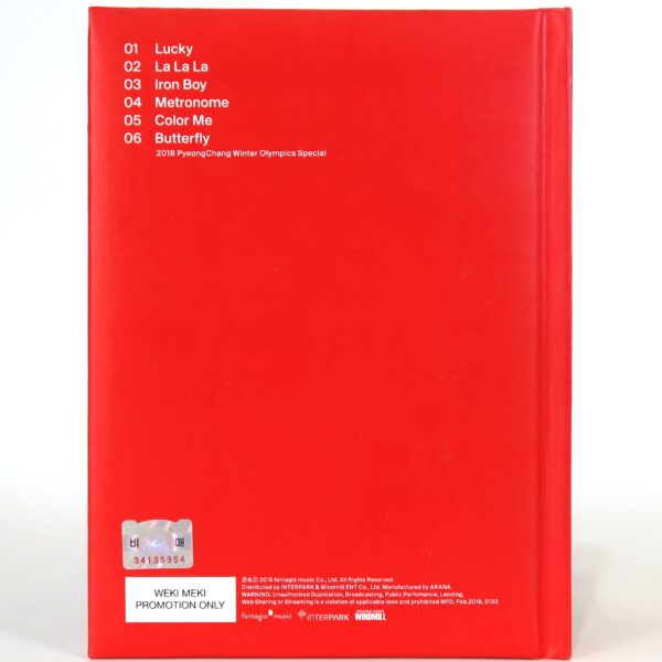 Weki Meki - Lucky 2nd Mini Album Signed + Message CD Promo K-Pop 2018