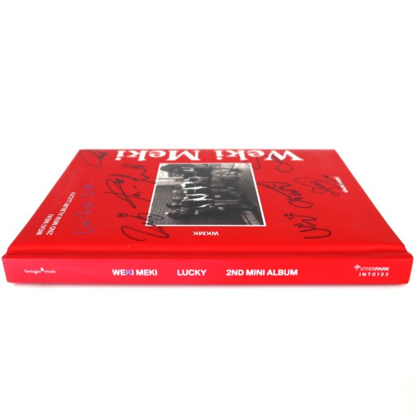 Weki Meki - Lucky 2nd Mini Album Signed + Message CD Promo K-Pop 2018