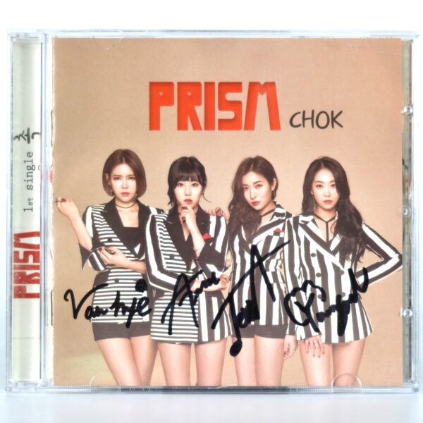 IMG_2753 Prism - Chok Signed Autographed Single Album CD Promo K-Pop 2019