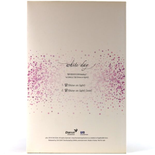 White Day - Shine On Light Signed Autographed CD Album Promo K-Pop 2018