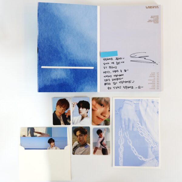 The Boyz - Be Aware 7th Mini Album Signed Autographed CD Promo 2022 Whisper