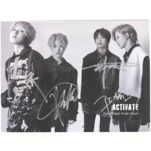 IMG_2775 Fanxy Red - Activate Debut Single Album Signed Autographed CD Promo K-Pop 2019