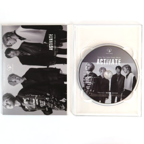 IMG_2778 Fanxy Red - Activate Debut Single Album Signed Autographed CD Promo K-Pop 2019