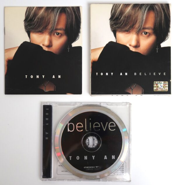 Tony An - Believe 1st Album CD 2004 Ahn H.O.T. K-Pop 2004 Thin Case