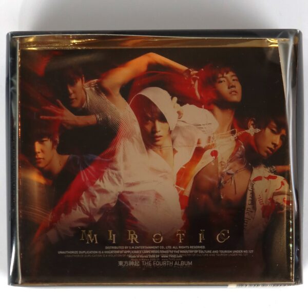 TVXQ - Mirotic [Type A] Fourth Album CD Dong Bang Shin Ki Tohoshinki 2008 [read]