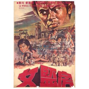 Women's Cell (1973) Vintage Original Korean Movie Poster Korea Hong Kong 여감방