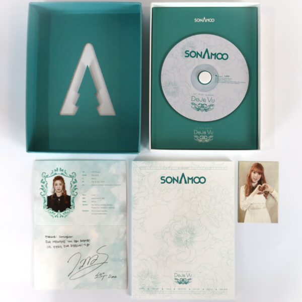 IMG_3243 Sonamoo - Deja Vu Signed Autographed CD Album Promo 2014 K-Pop