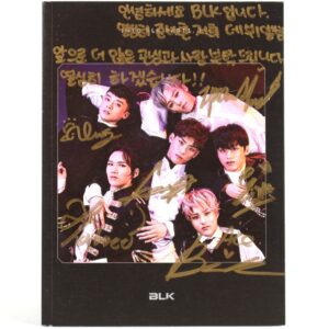 BLK - Into BLK Part 1. I Signed Autographed 1st Mini Album Promo CD 2017 [read]