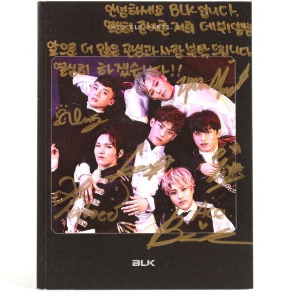 BLK - Into BLK Part 1. I Signed Autographed 1st Mini Album Promo CD 2017 [read]