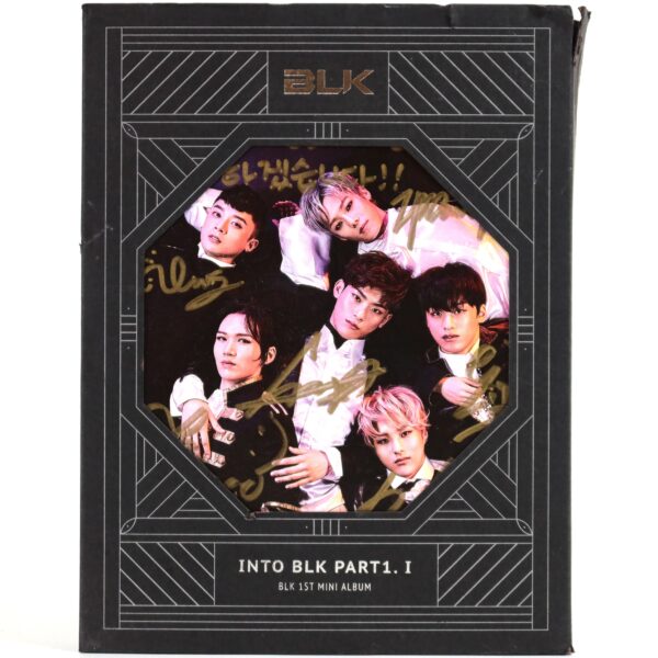 BLK - Into BLK Part 1. I Signed Autographed 1st Mini Album Promo CD 2017 [read]