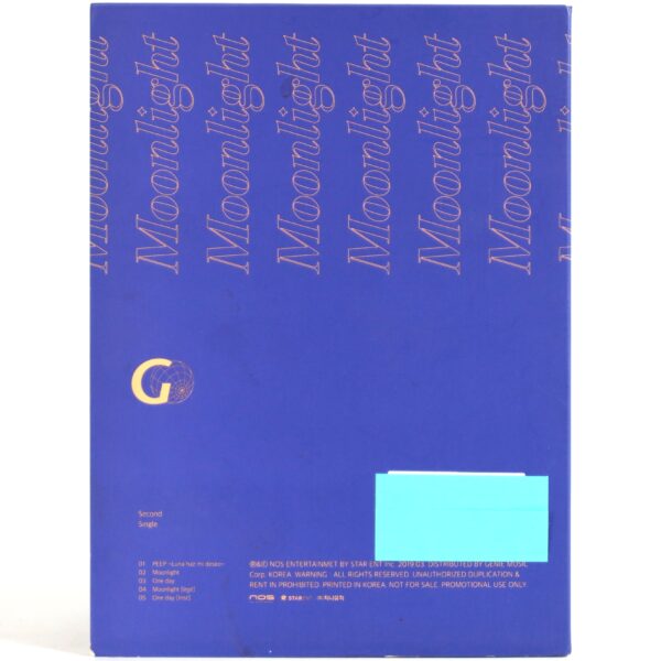 IMG_3289 Geegu - Moonlight Signed Autographed CD Promo Album K-Pop 2019