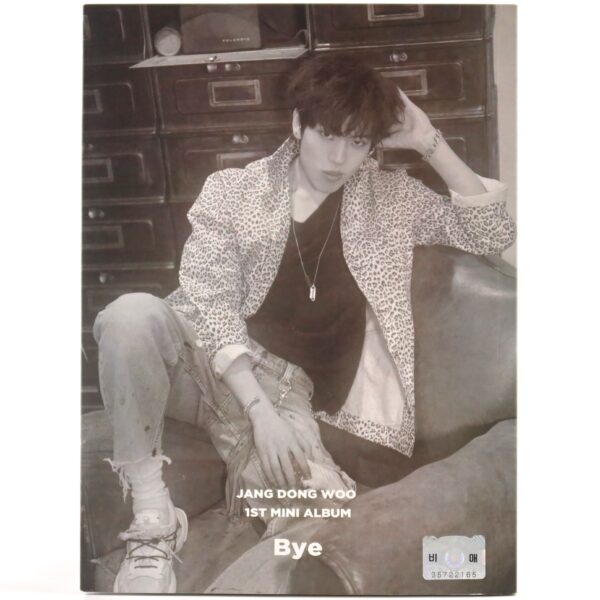 Jang Dong Woo - Bye Signed Autographed CD Album Promo K-Pop 2019