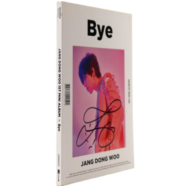Jang Dong Woo - Bye Signed Autographed CD Album Promo K-Pop 2019