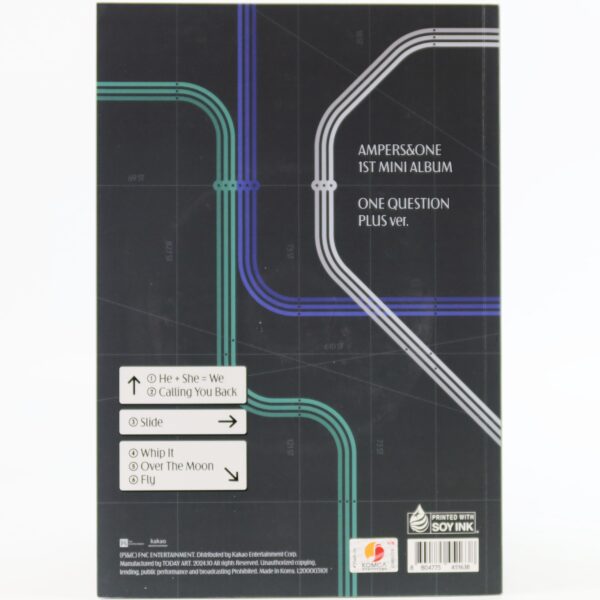 Ampers&One - One Question [Plus Ver.] 1st Mini Album Signed CD Promo K-Pop 2024