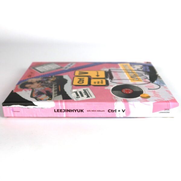 Lee Jin Hyuk - CTRL-V [Note Ver.] Signed CD Mini Album Promo Up10tion K-Pop