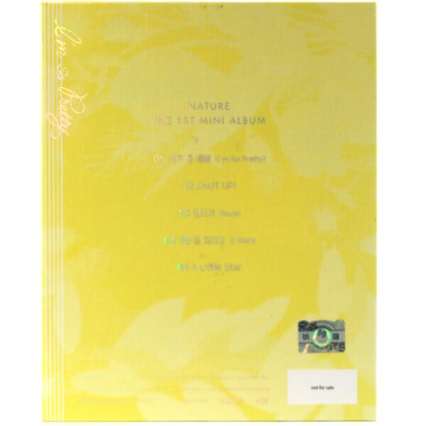 Nature - I'm So Pretty [Good Morning Ver.] Signed CD Mini Album Promo [read]