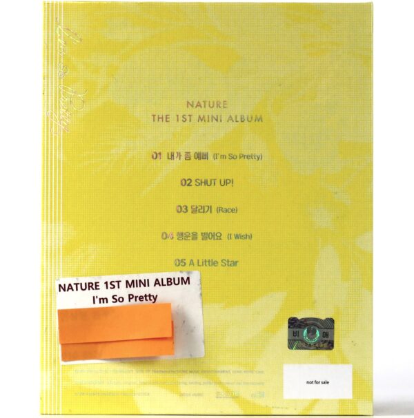 Nature - I'm So Pretty [Good Morning Ver.] Signed CD Mini Album Promo K-Pop 2019