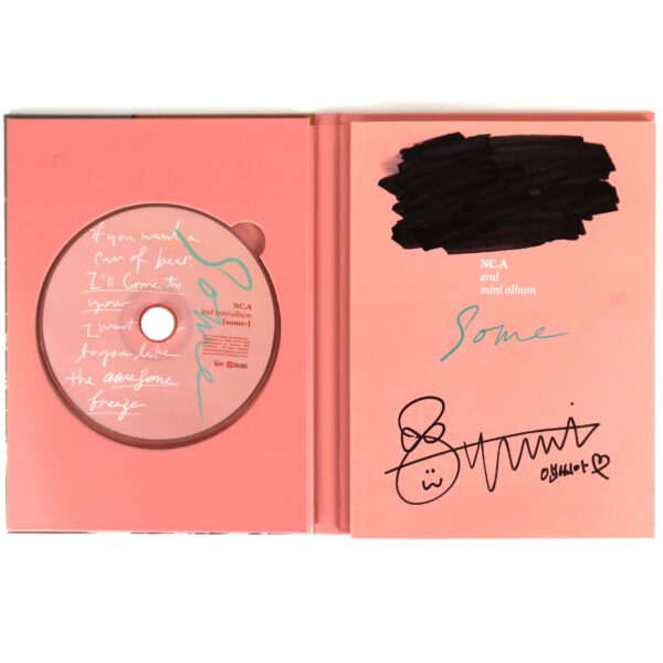 NC.A - Some Signed Autographed CD 2nd Mini Album Promo K-Pop 2019 [read]