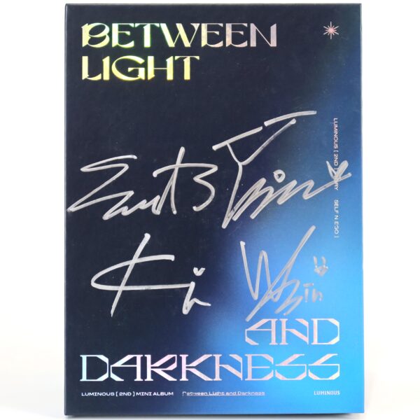 Luminous - Between Light And Darkness Signed Promo Album Self N Ego CD K-Pop