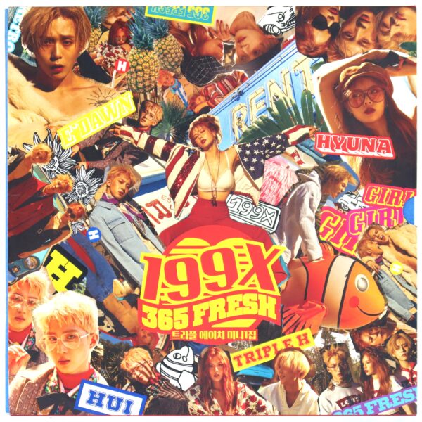 IMG_4079 Triple H - 199X 365 Fresh 1st Mini Album CD Promo 2017 K-Pop