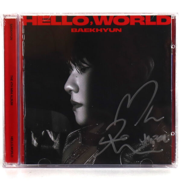 Baekhyun - Hello, World [Jewel / Hello Ver.] 4th Mini Album Signed CD 2024 Exo