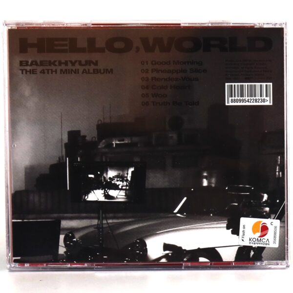 Baekhyun - Hello, World [Jewel / Hello Ver.] 4th Mini Album Signed CD 2024 Exo